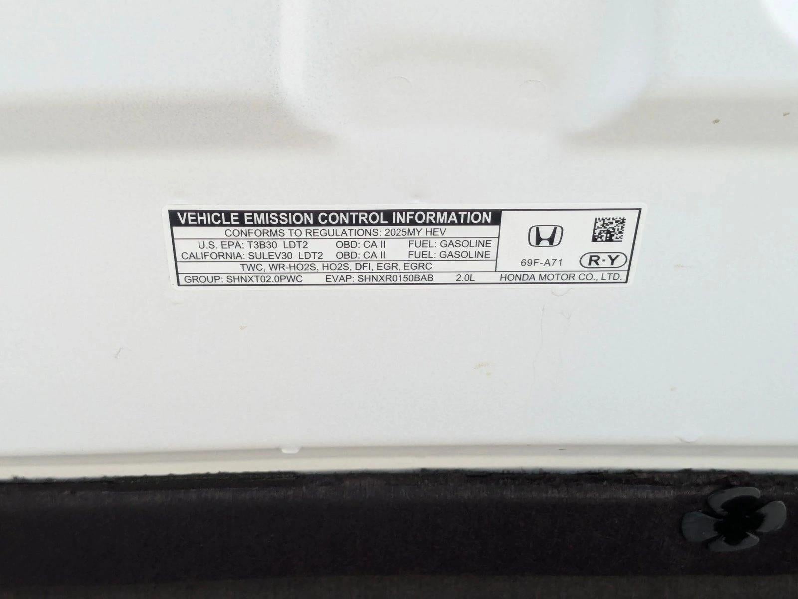 2025 Honda CR-V Hybrid Sport FWD