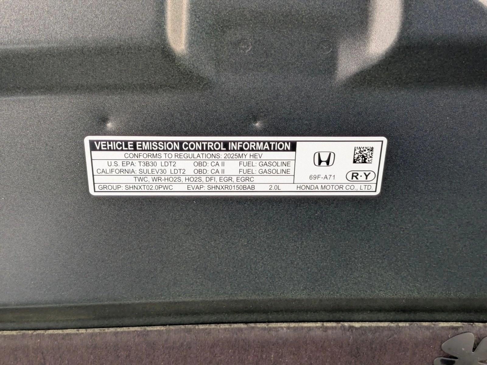 2025 Honda CR-V Hybrid Sport FWD