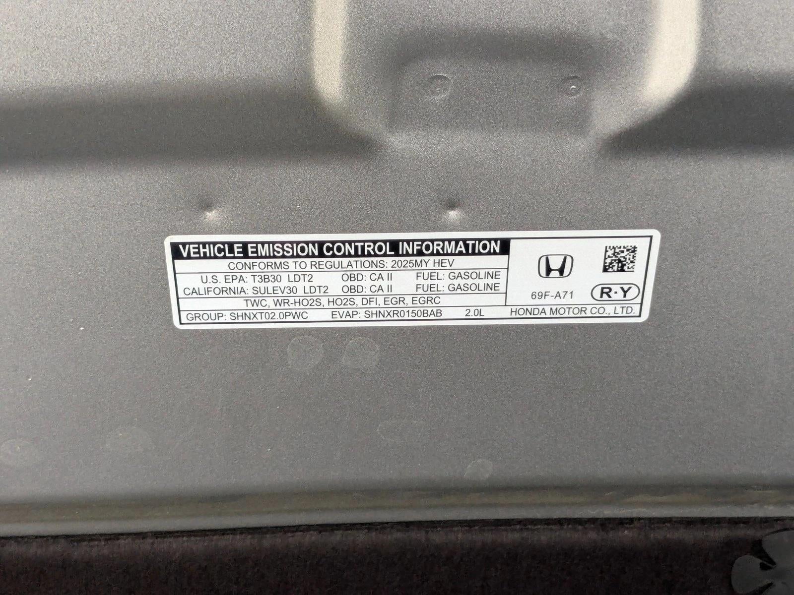 2025 Honda CR-V Hybrid Sport-L FWD