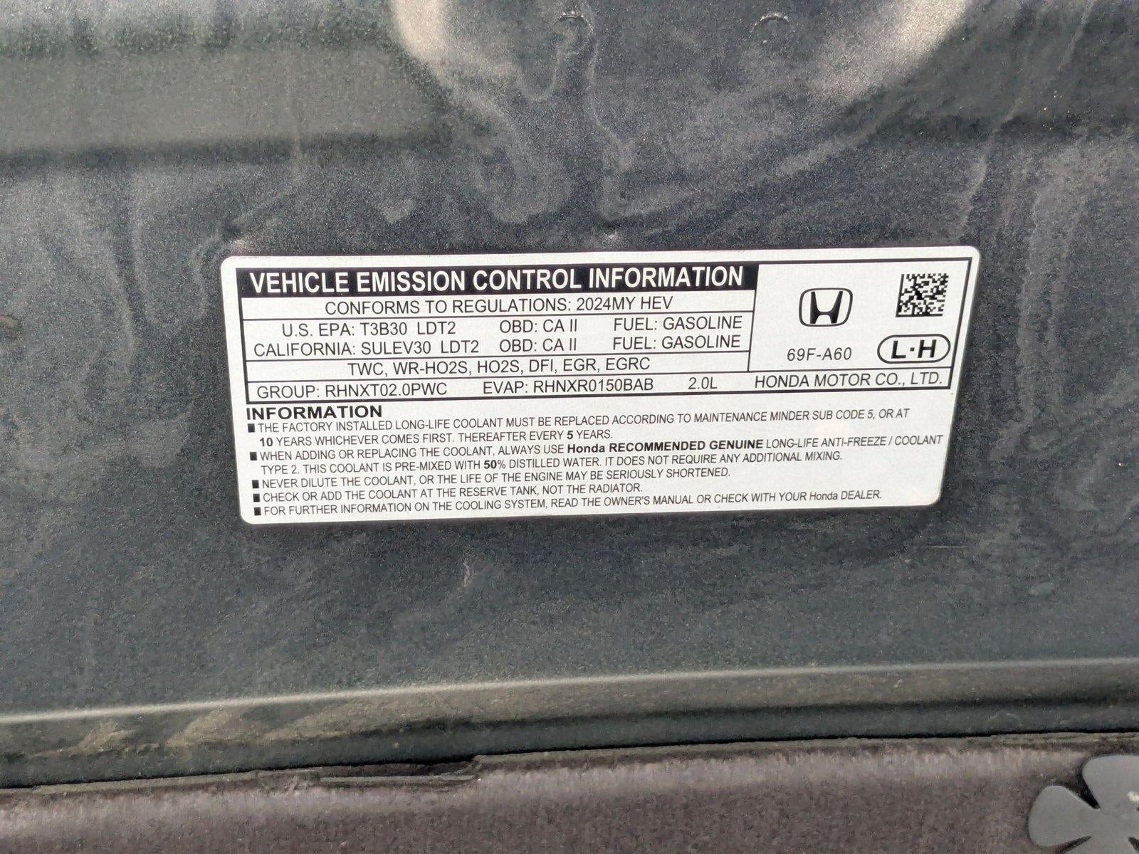2024 Honda CR-V Hybrid Sport-L FWD