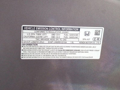 2020 Honda CR-V EX-L 2WD