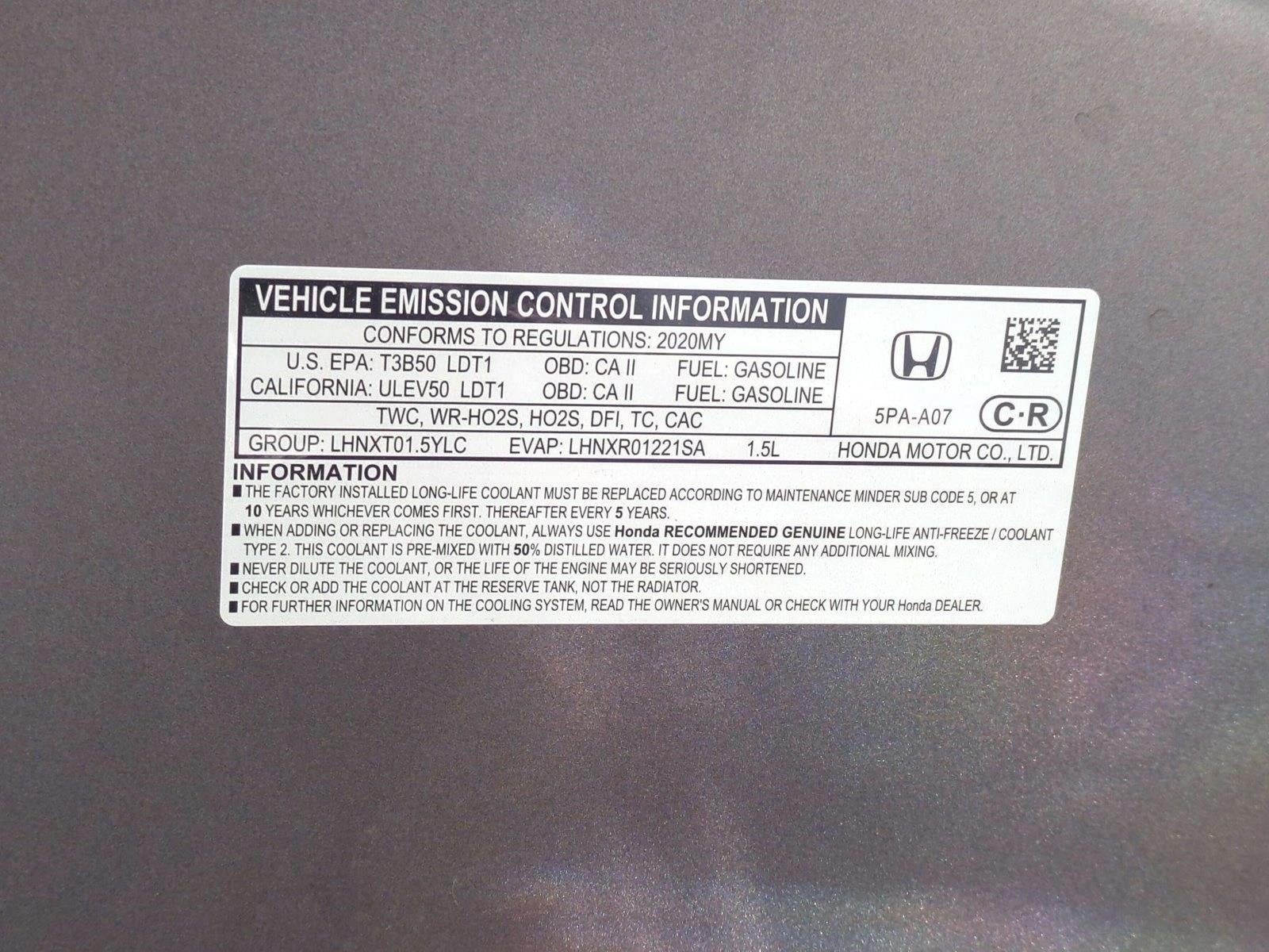 2020 Honda CR-V EX-L 2WD