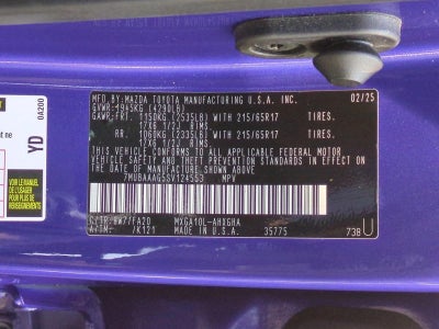 2025 Toyota Corolla Cross LE 2WD (Natl)