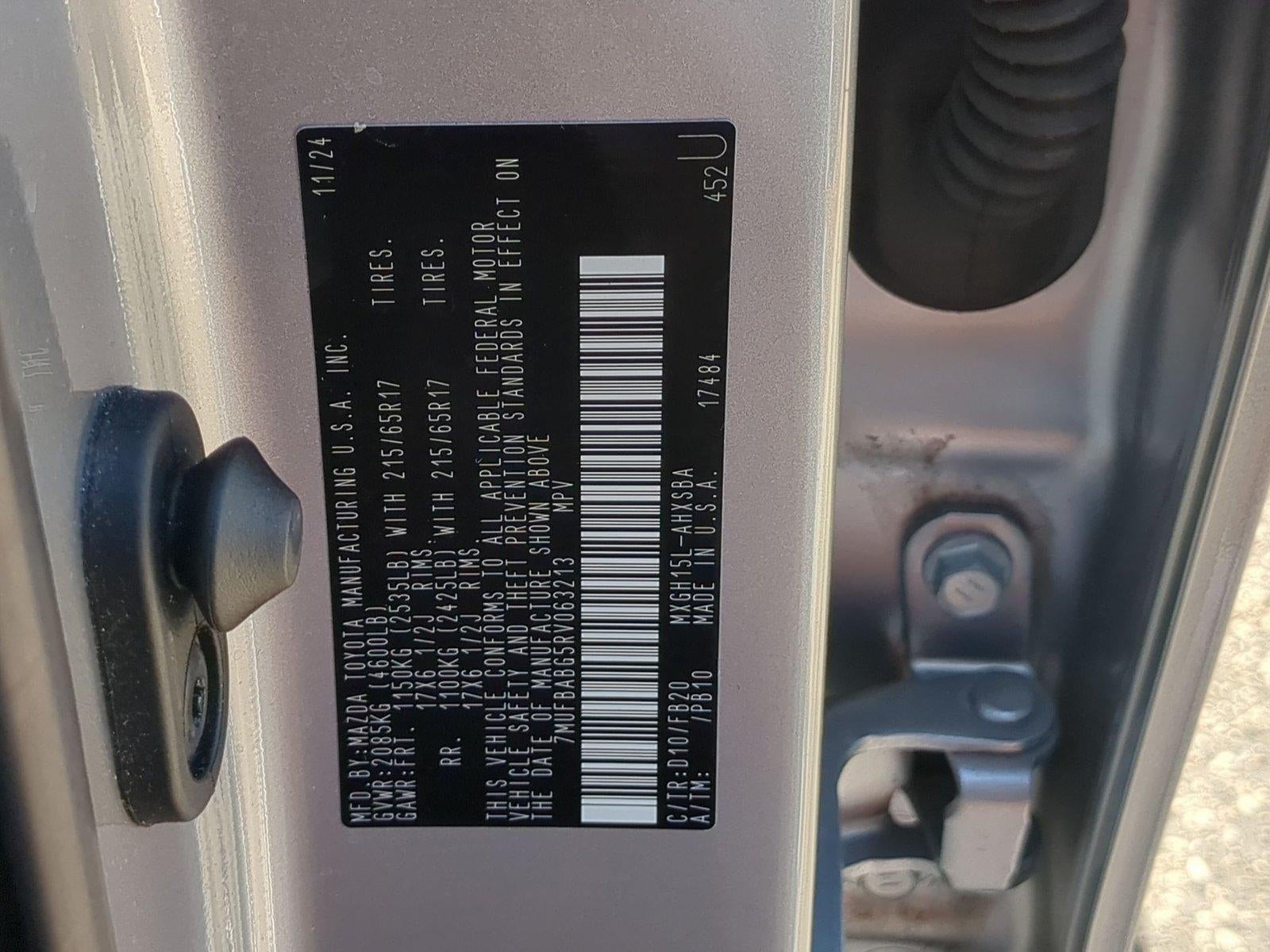 2024 Toyota Corolla Cross Hybrid SE 4WD (Natl)