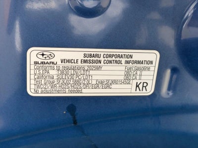 2025 Subaru Impreza Sport AWD