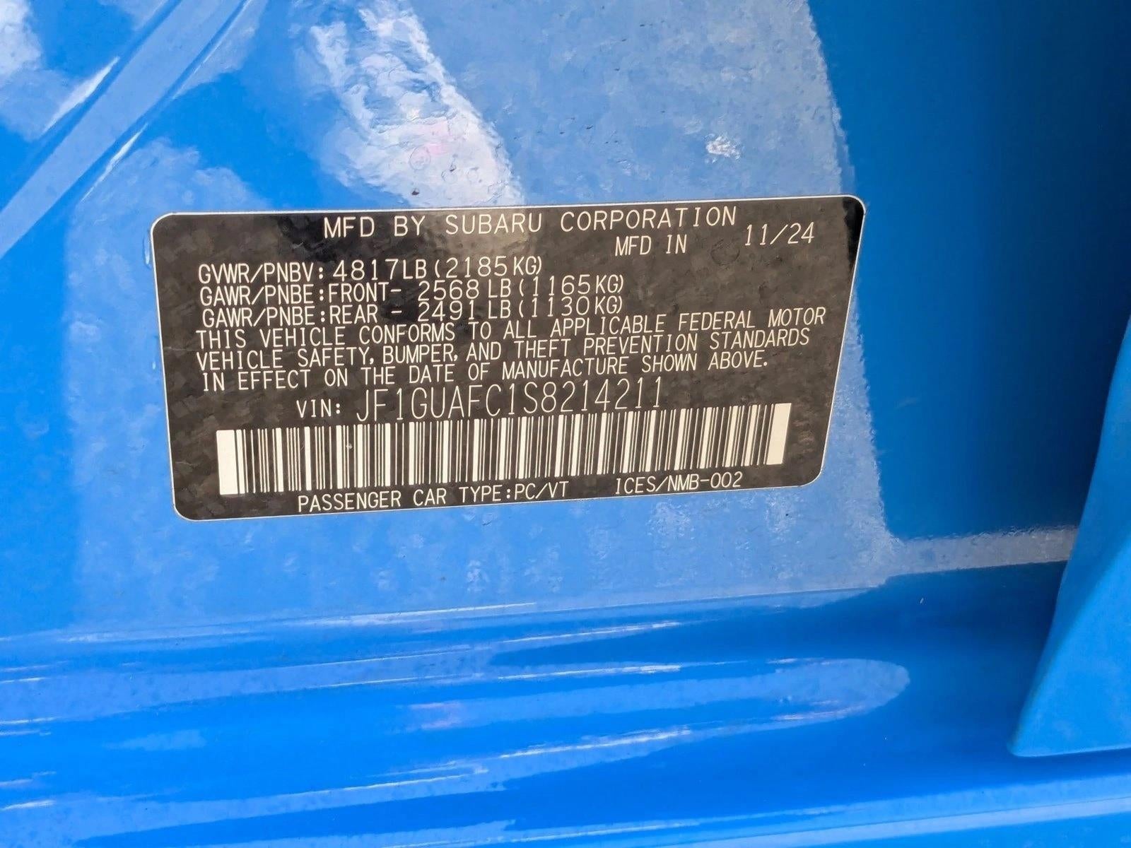 2025 Subaru Impreza Sport AWD