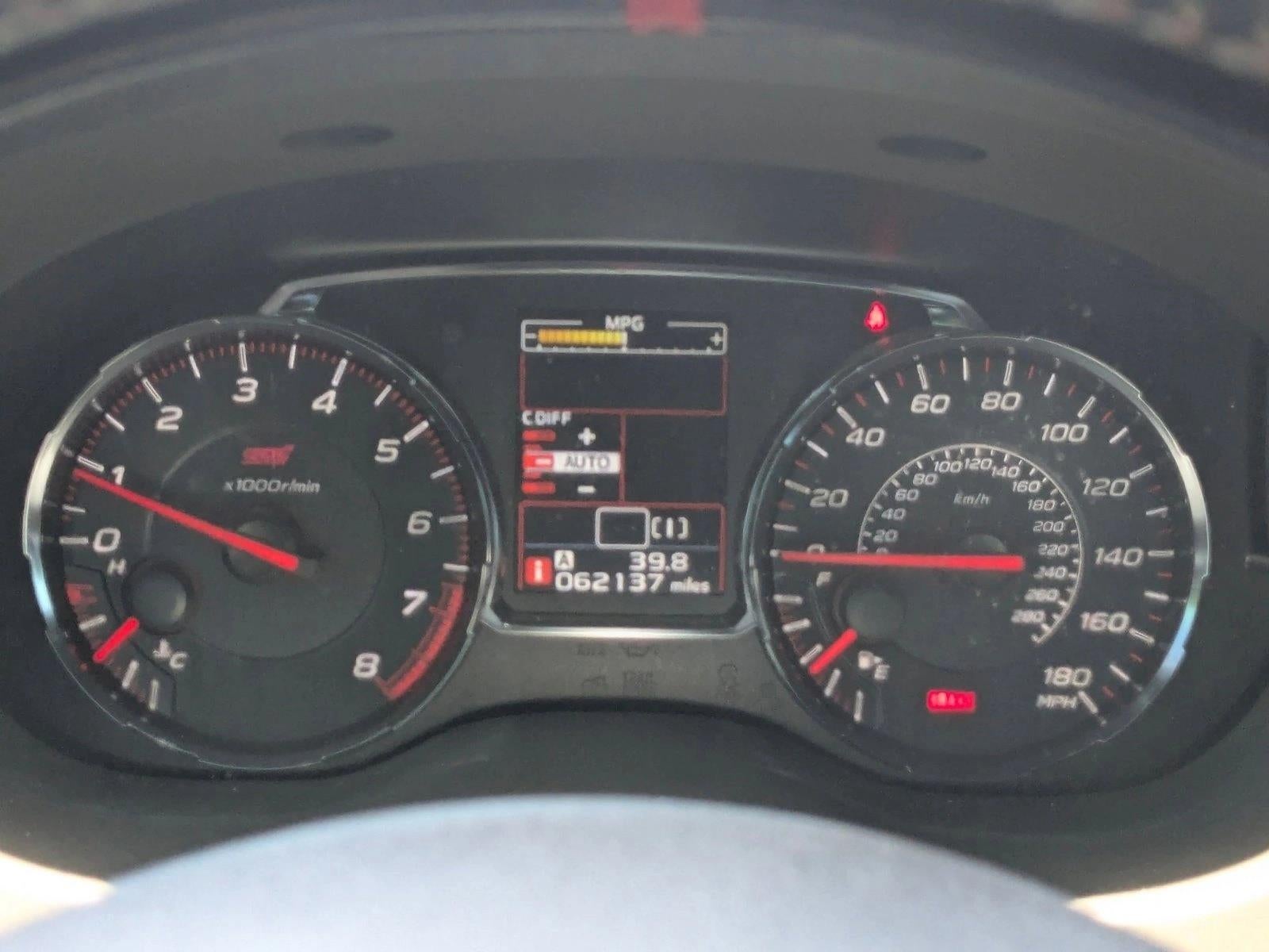 2018 Subaru WRX STI Manual