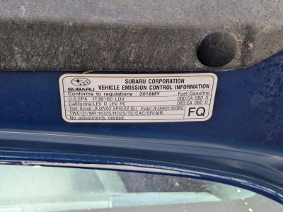 2018 Subaru WRX STI Manual