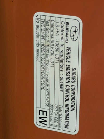 2018 Subaru Crosstrek 2.0i Premium CVT