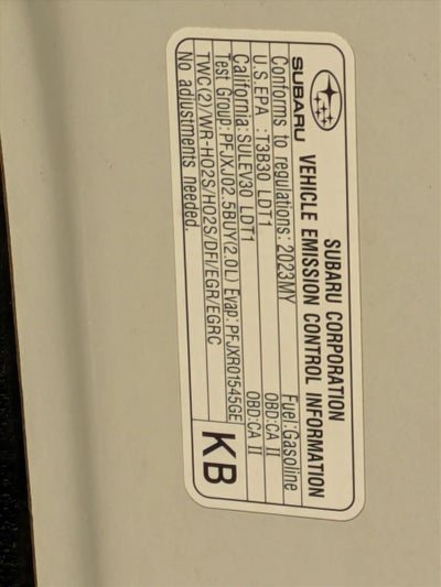 2023 Subaru Crosstrek Premium CVT