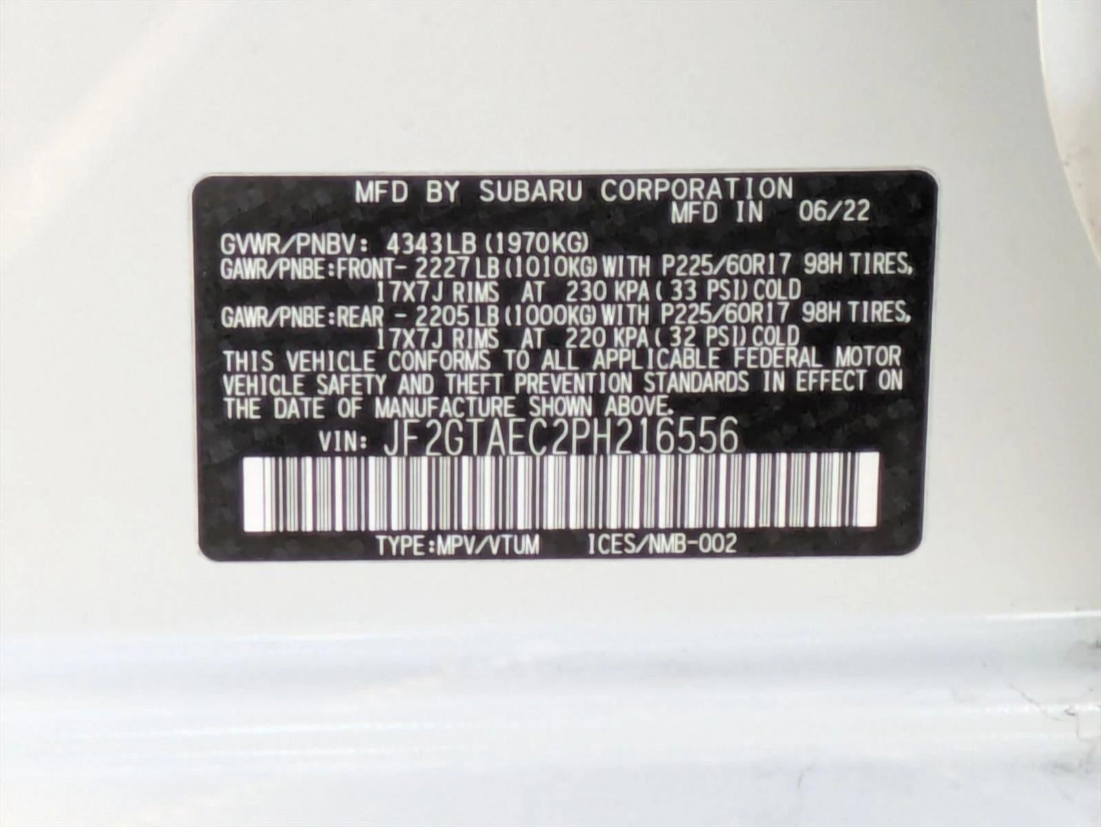 2023 Subaru Crosstrek Premium CVT