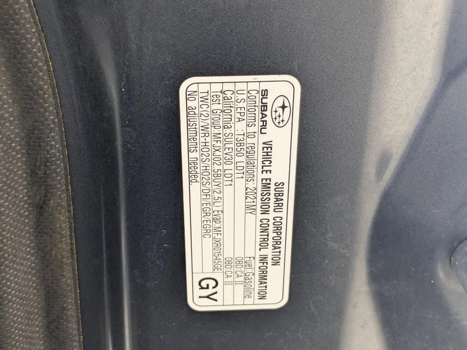 2021 Subaru Crosstrek Sport CVT