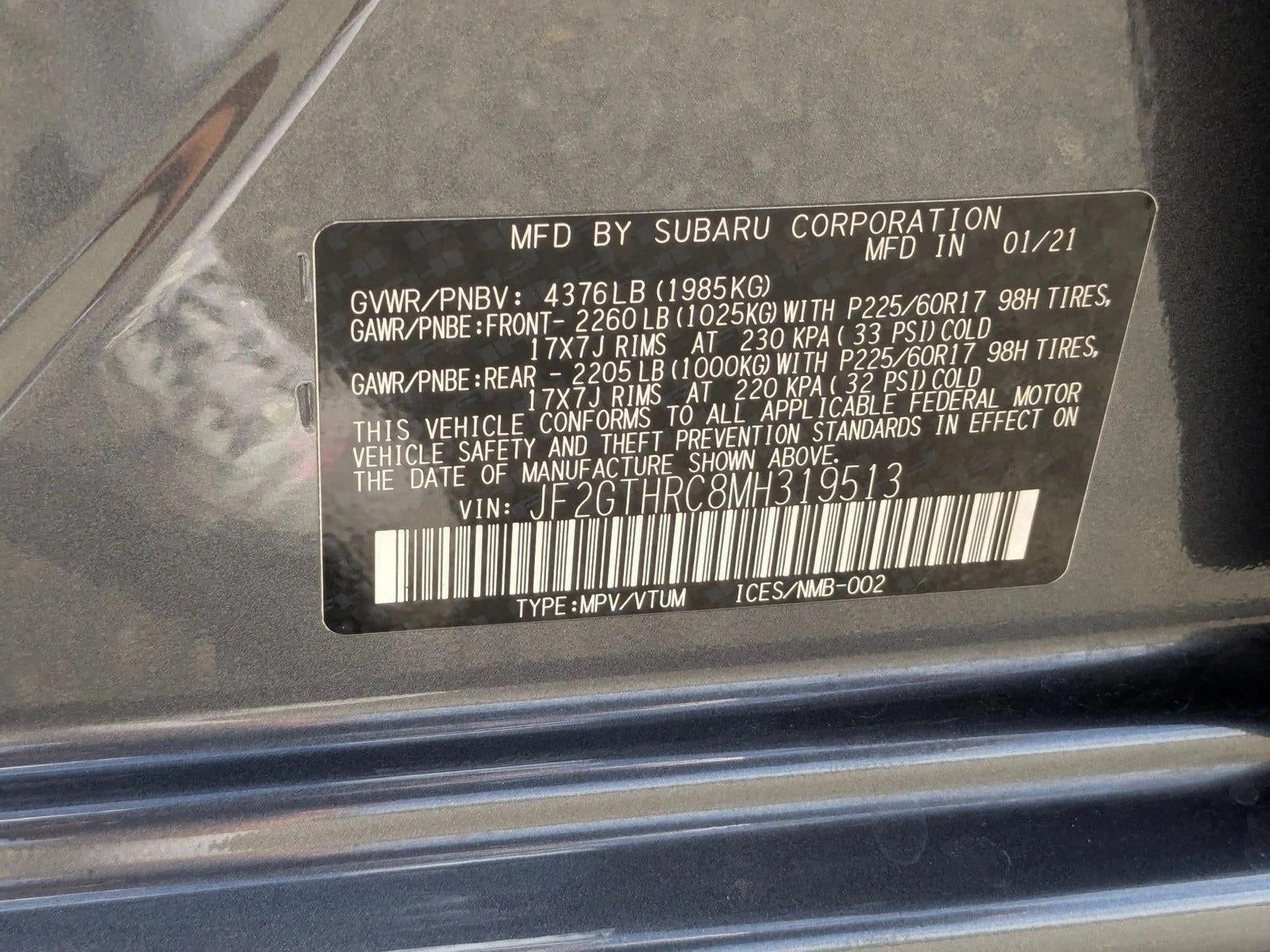 2021 Subaru Crosstrek Sport CVT