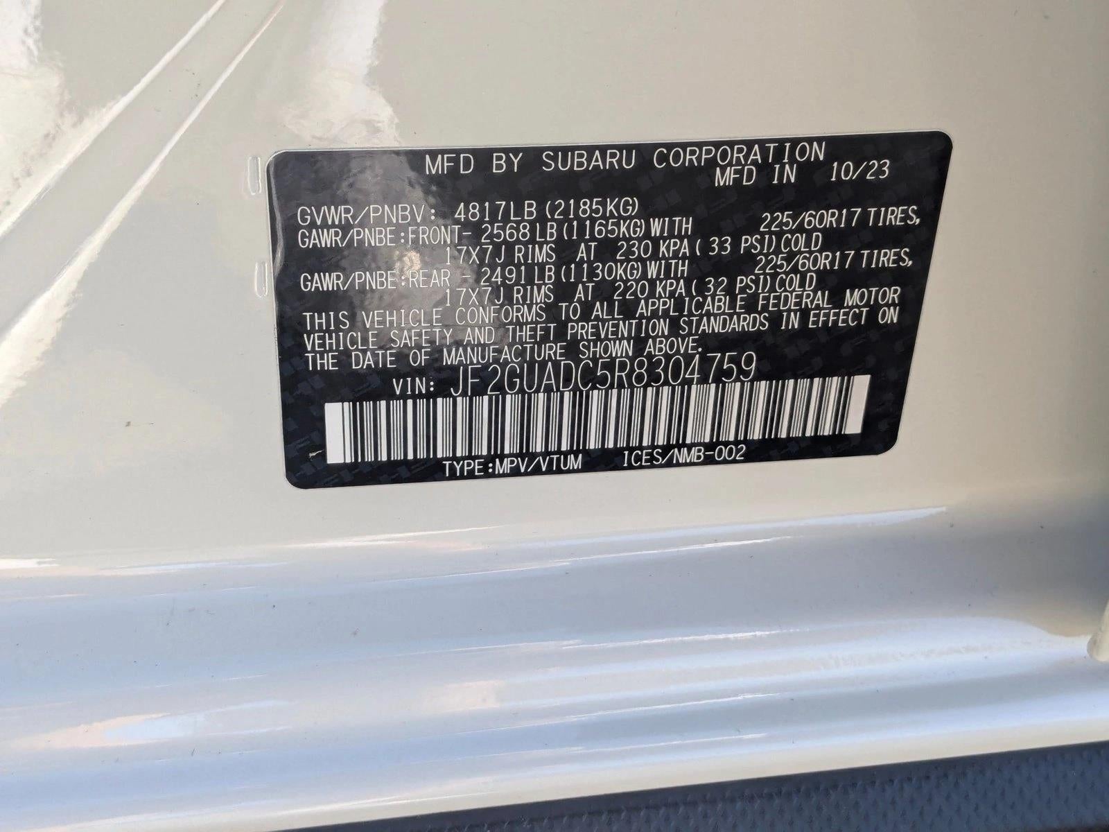 2024 Subaru Crosstrek Premium AWD
