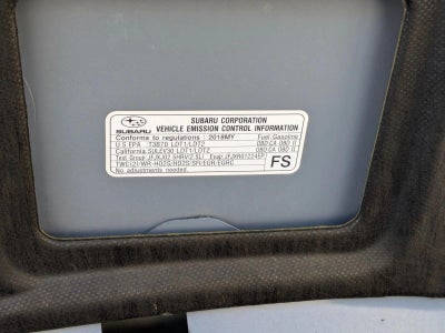 2018 Subaru Forester 2.5i Touring CVT