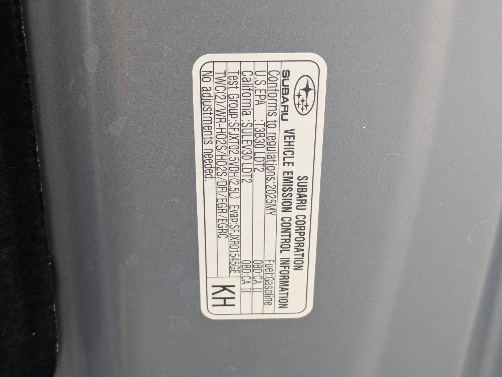 2025 Subaru Forester Limited AWD