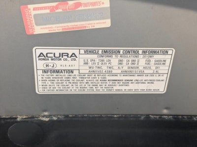 2010 Acura TSX Automatic