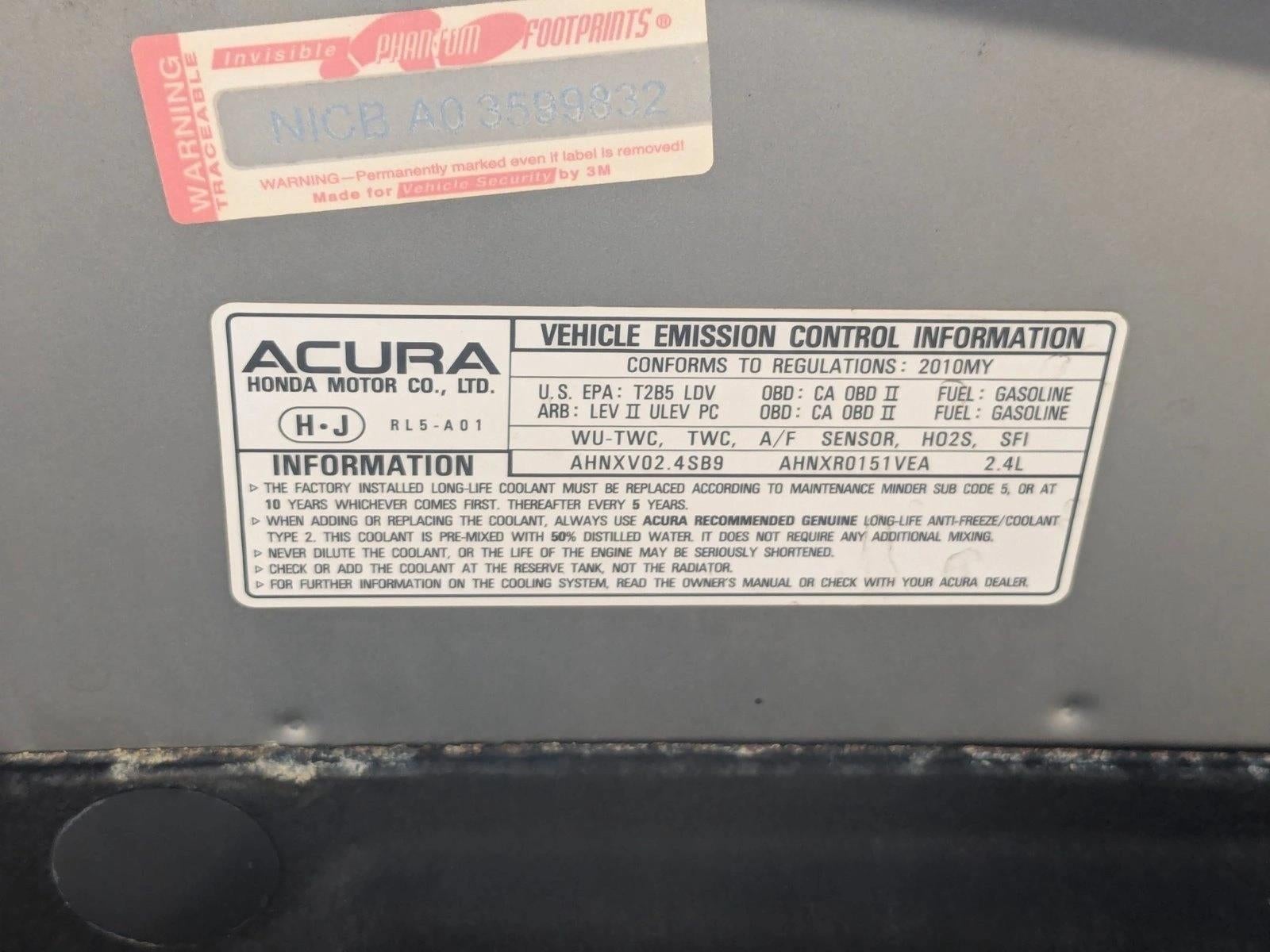 2010 Acura TSX Automatic