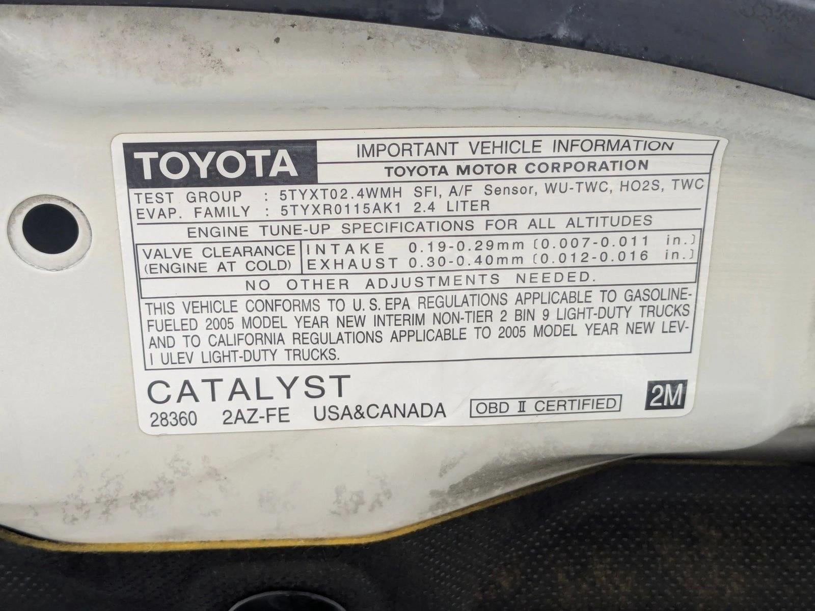 2005 Toyota RAV4 Base