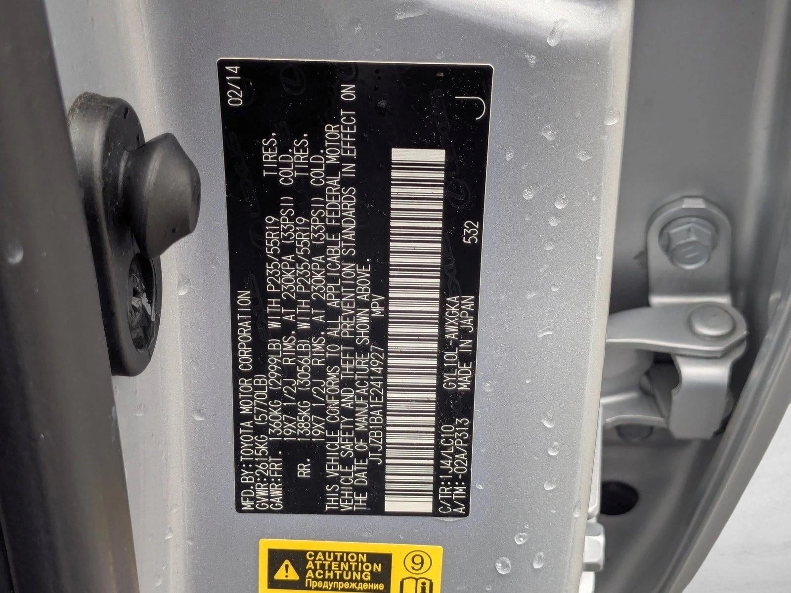 2014 Lexus RX 450h FWD 4dr