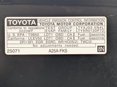 2020 Toyota RAV4 XLE AWD (Natl)