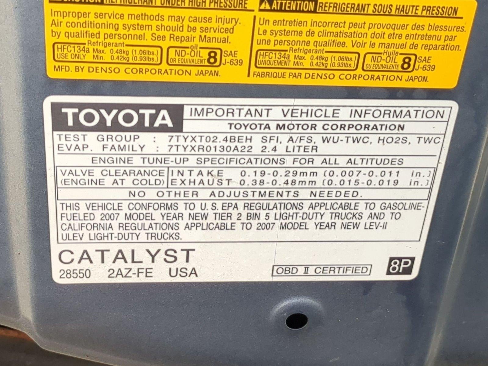 2007 Toyota RAV4 2WD 4dr 4-cyl Limited (Natl)