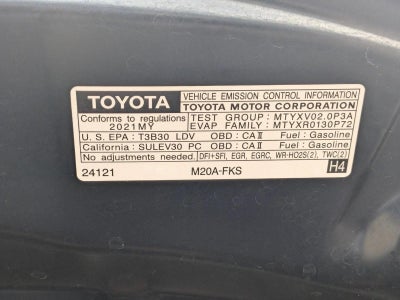 2021 Toyota Corolla Hatchback SE CVT (Natl)
