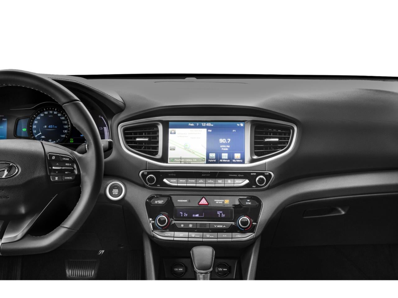 2019 Hyundai IONIQ Hybrid Blue Hatchback