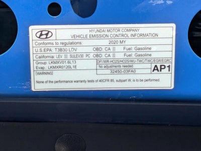 2020 Hyundai IONIQ Hybrid SE Hatchback