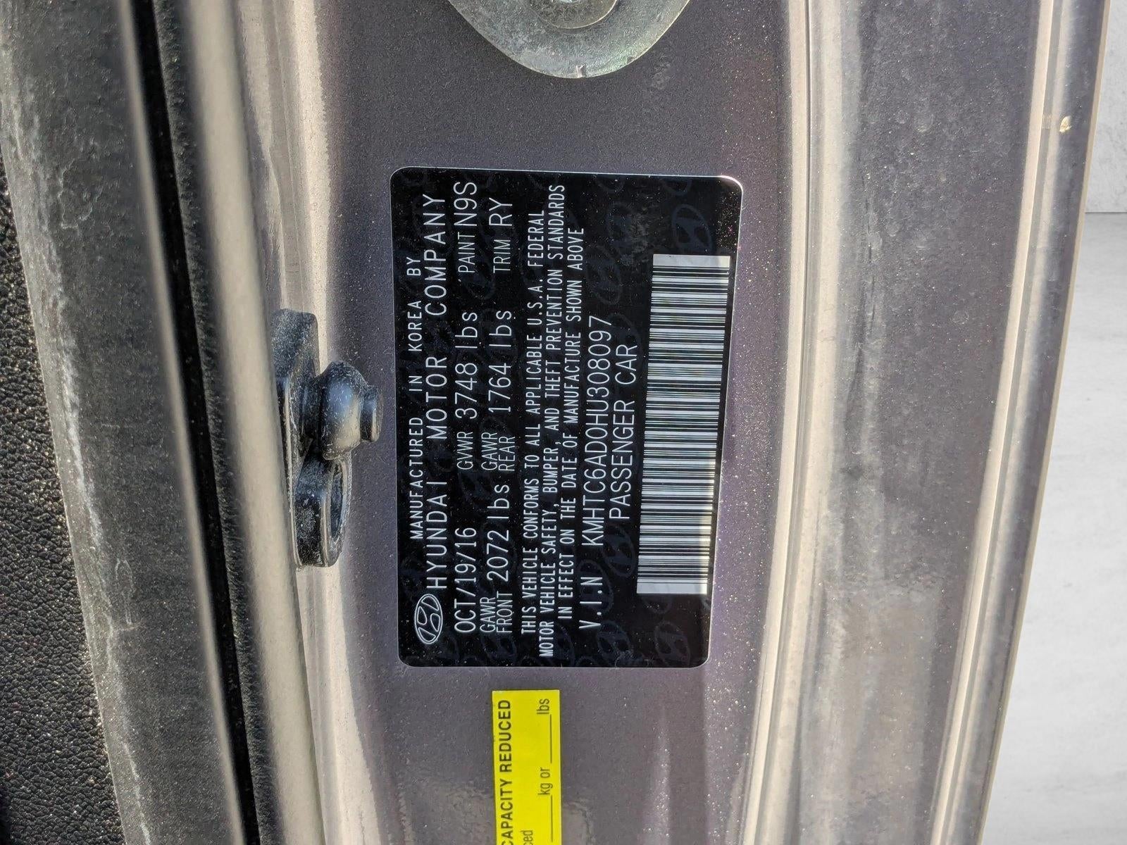 2017 Hyundai VELOSTER Dual Clutch