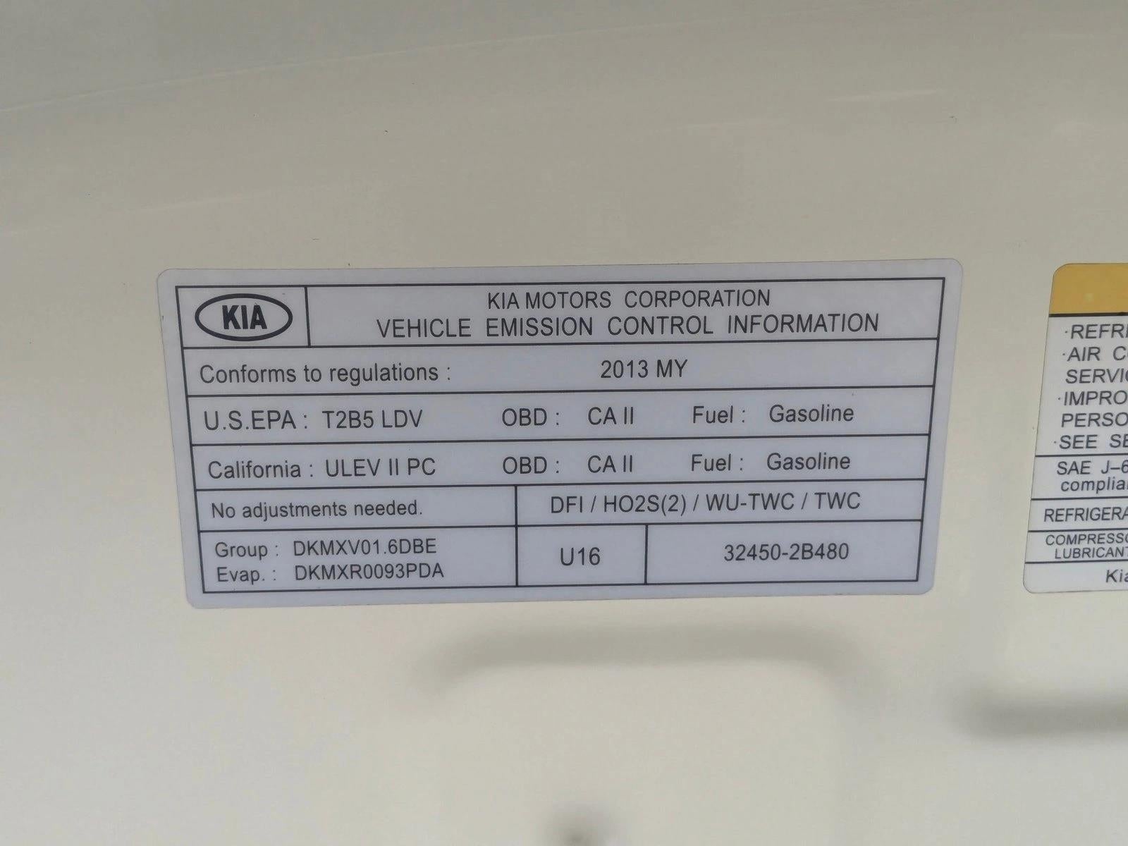 2013 Kia Soul 5dr Wgn Auto Base