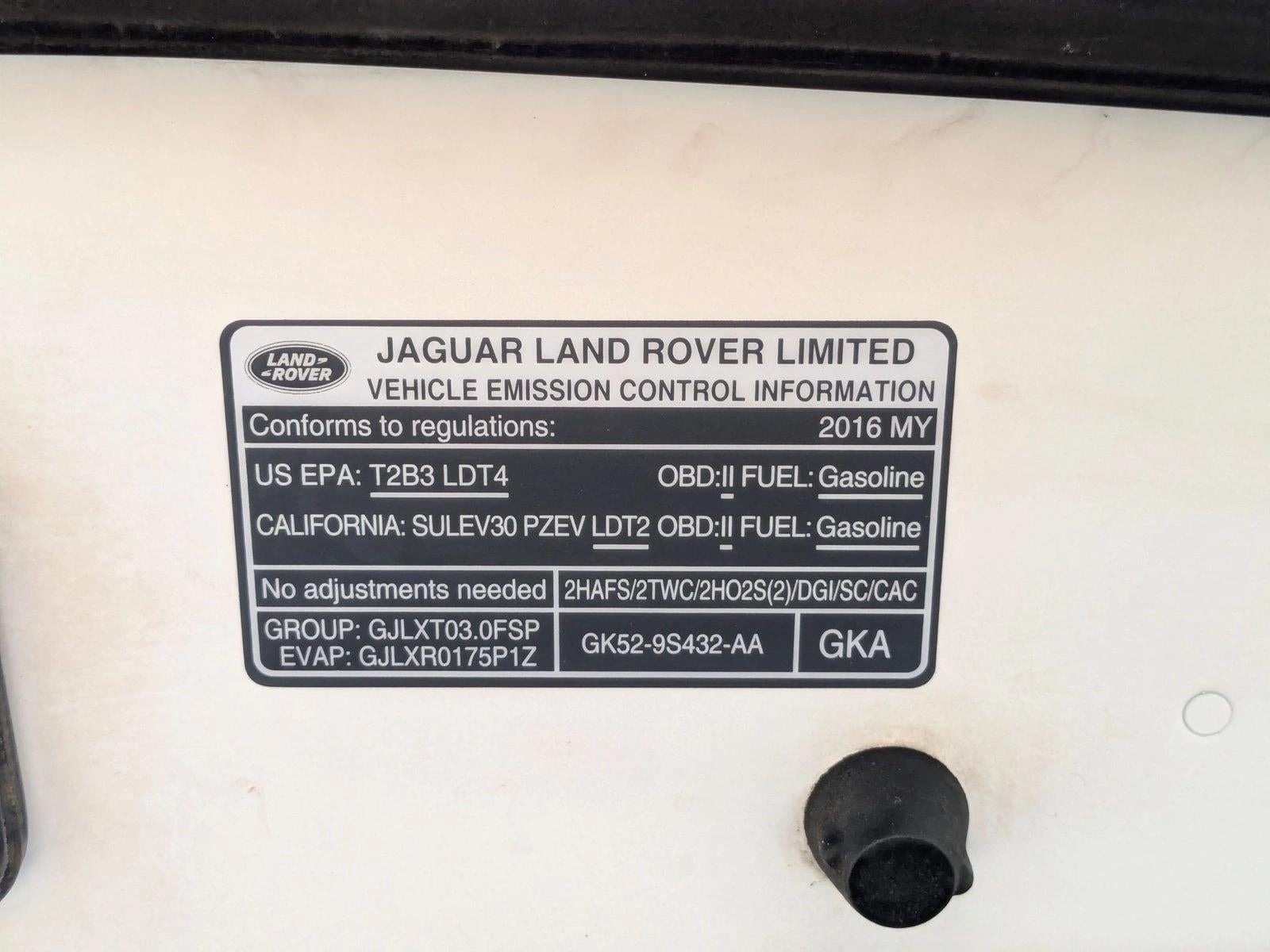 2016 Land Rover Range Rover 4WD 4dr HSE