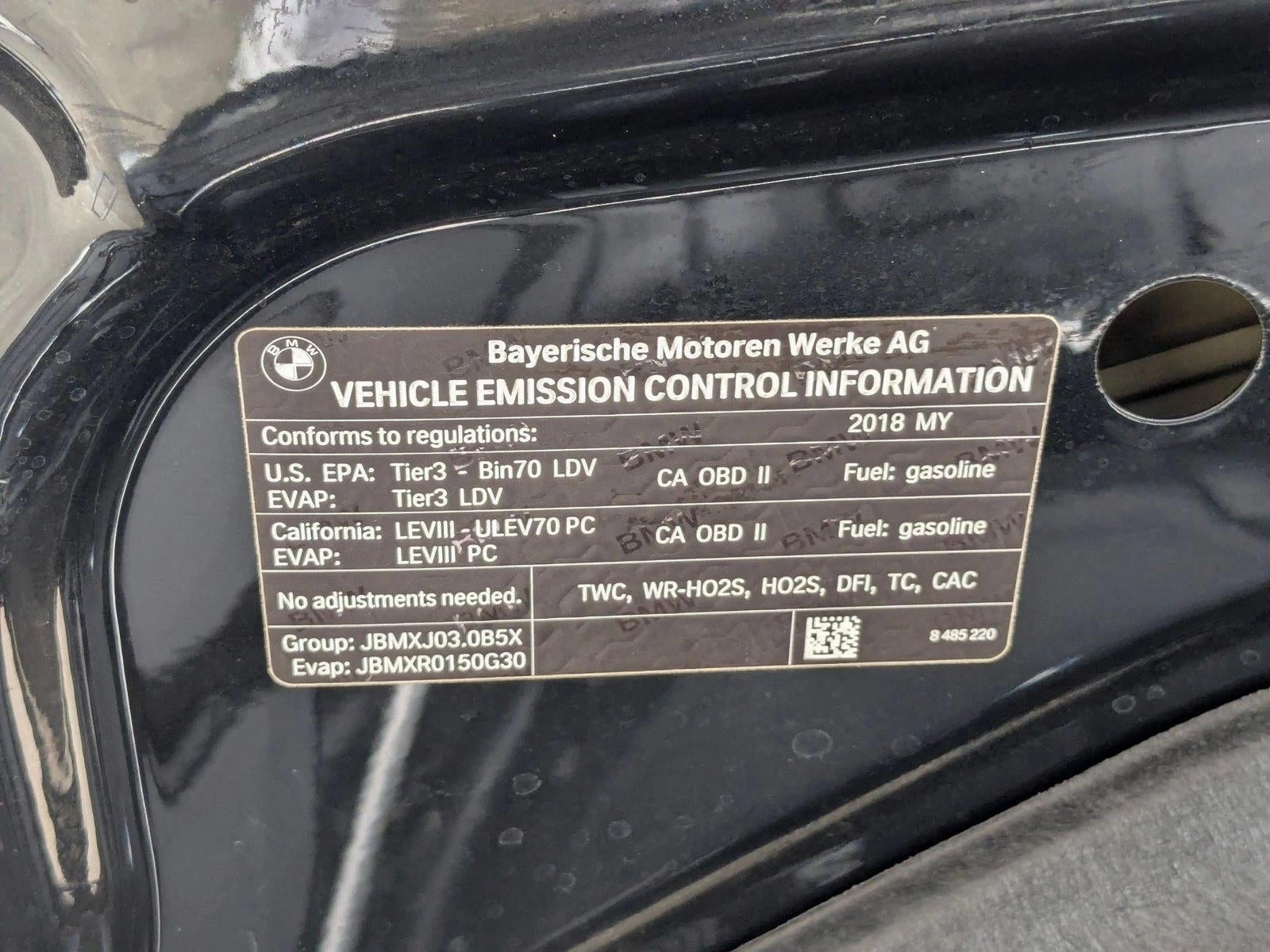 2018 BMW 540i Sedan