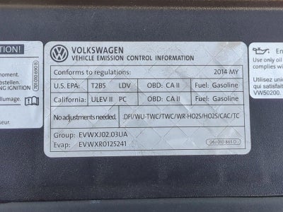2014 Volkswagen Tiguan 2WD 4dr Auto SE