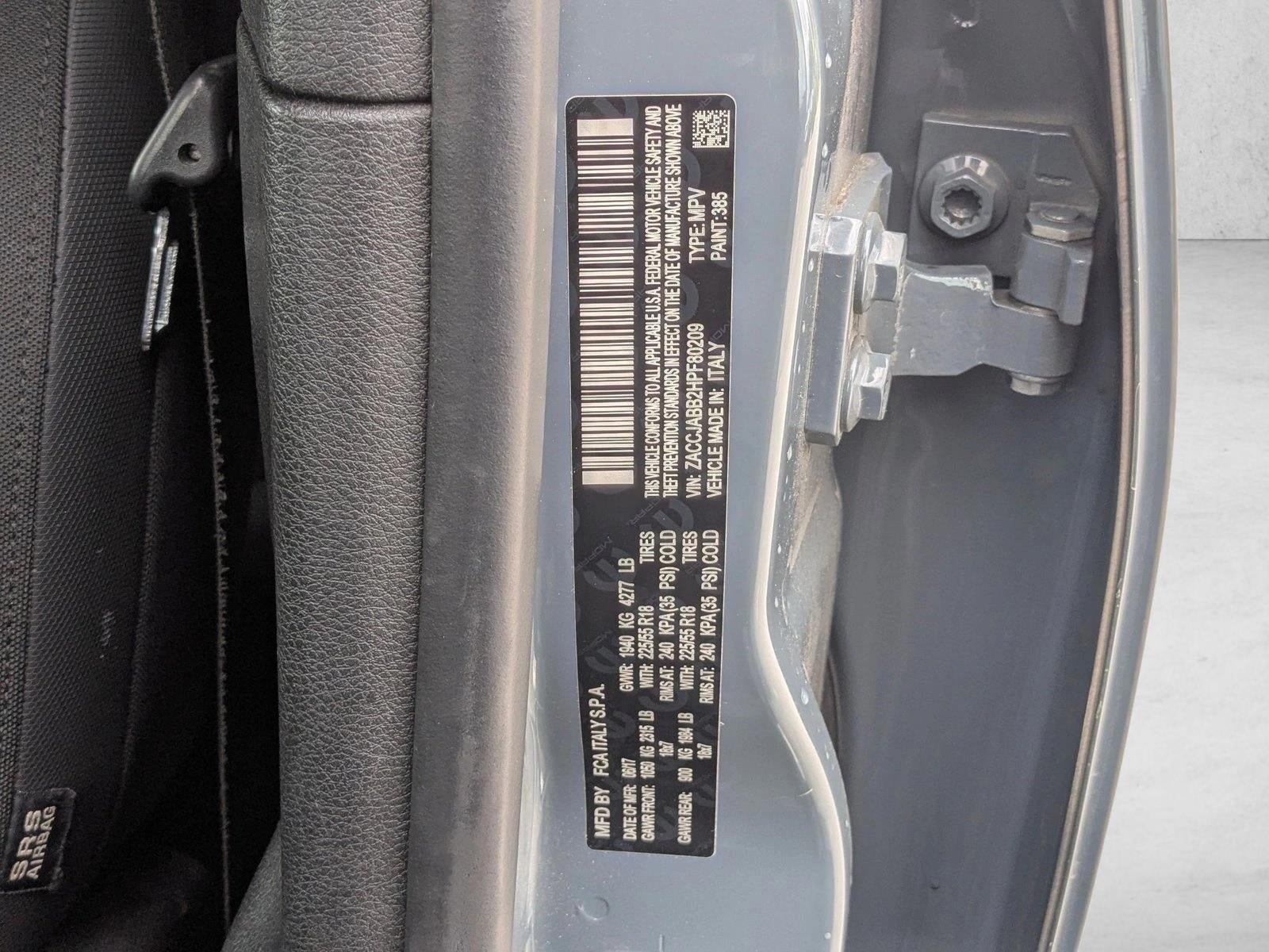 2017 Jeep Renegade Altitude FWD