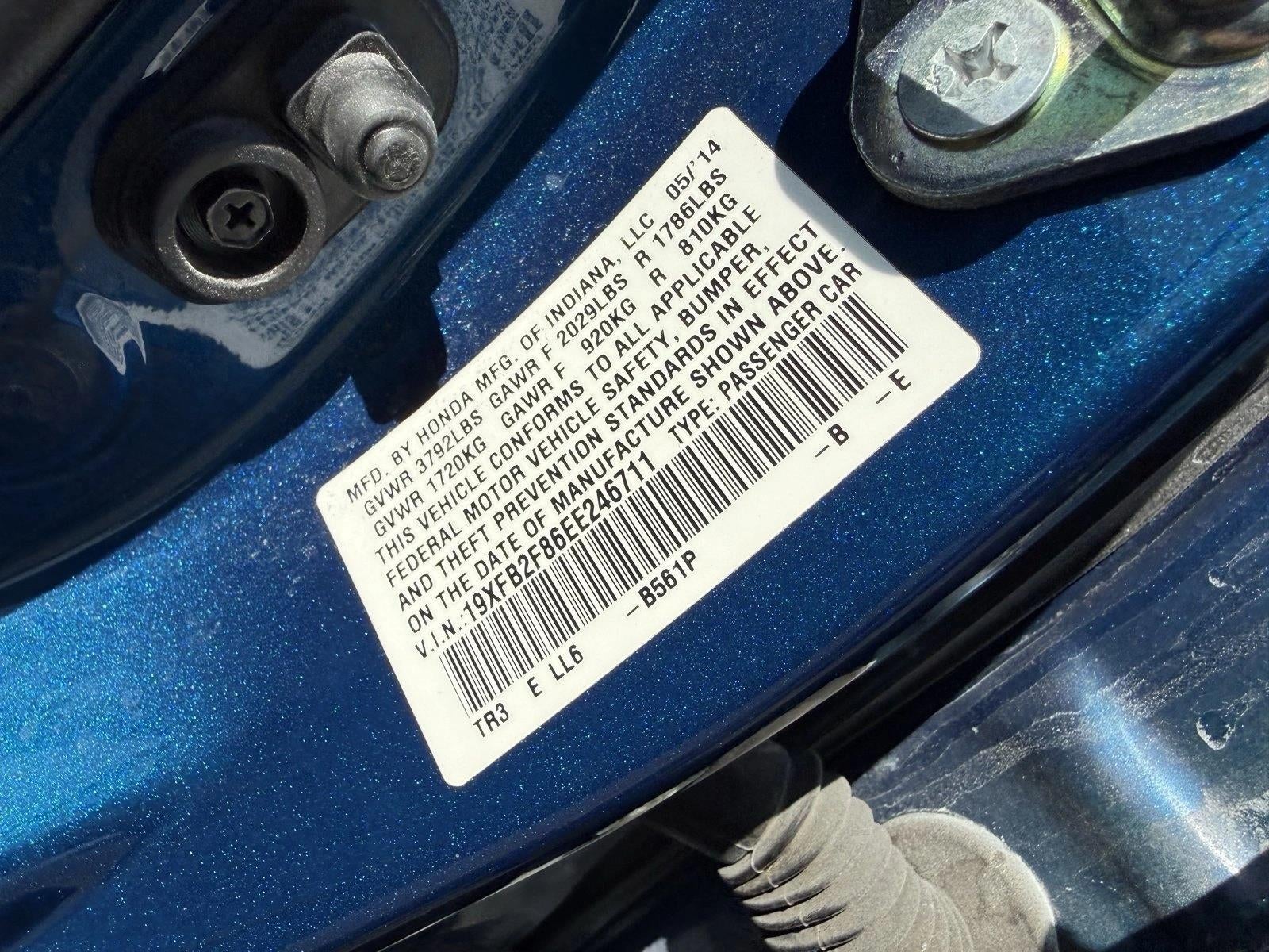 2014 Honda Civic Sedan EX CVT