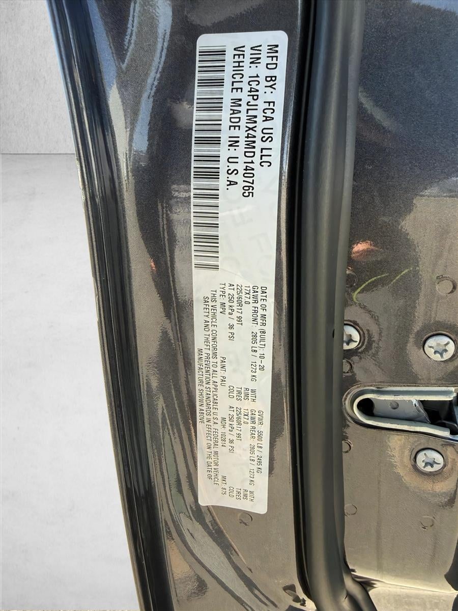 2021 Jeep Cherokee Latitude Lux FWD