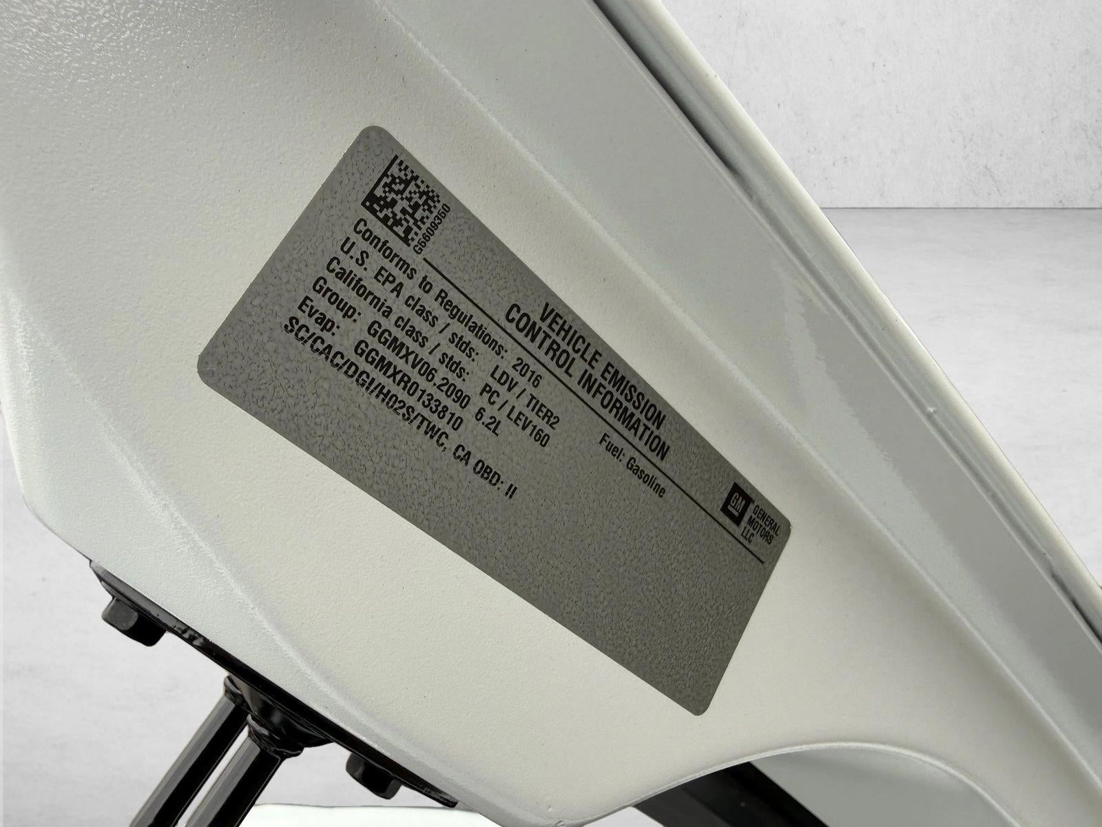 2016 Chevrolet Corvette Coupe Z06 1LZ