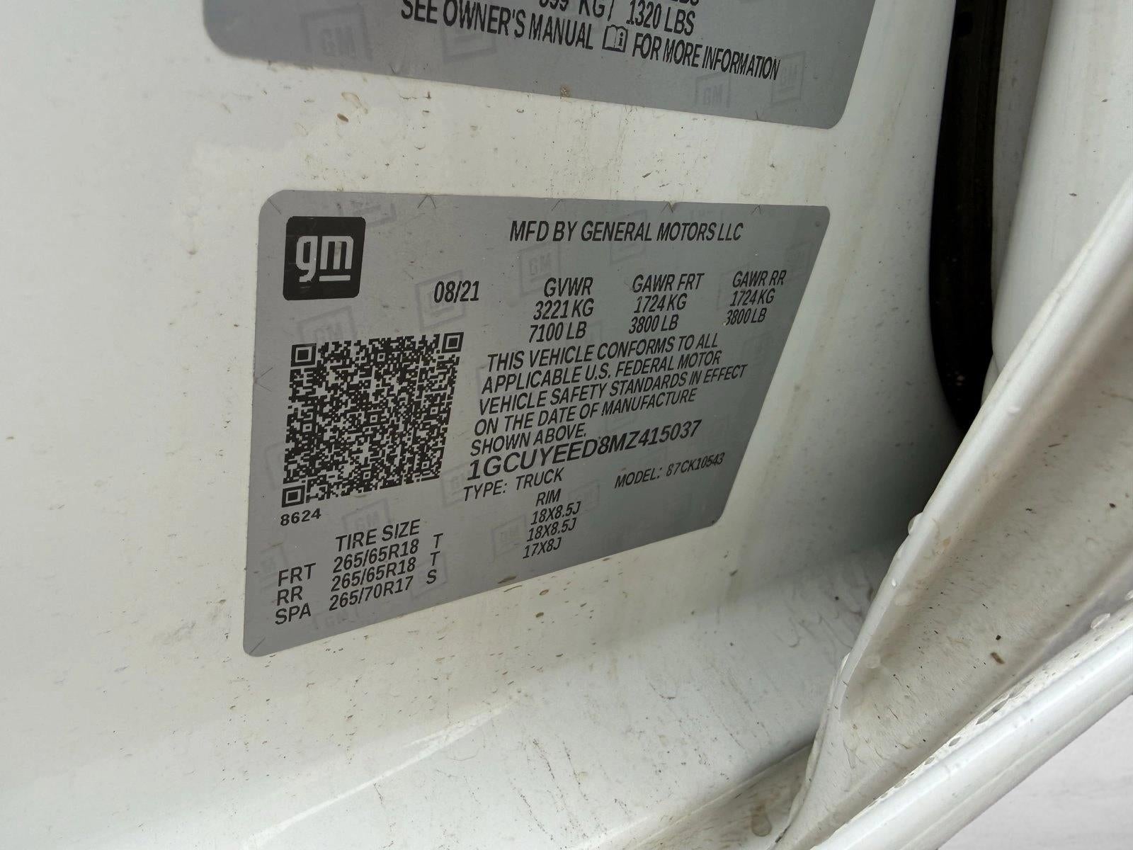 2021 Chevrolet Silverado 1500 Crew Cab Short Box 4-Wheel Drive RST