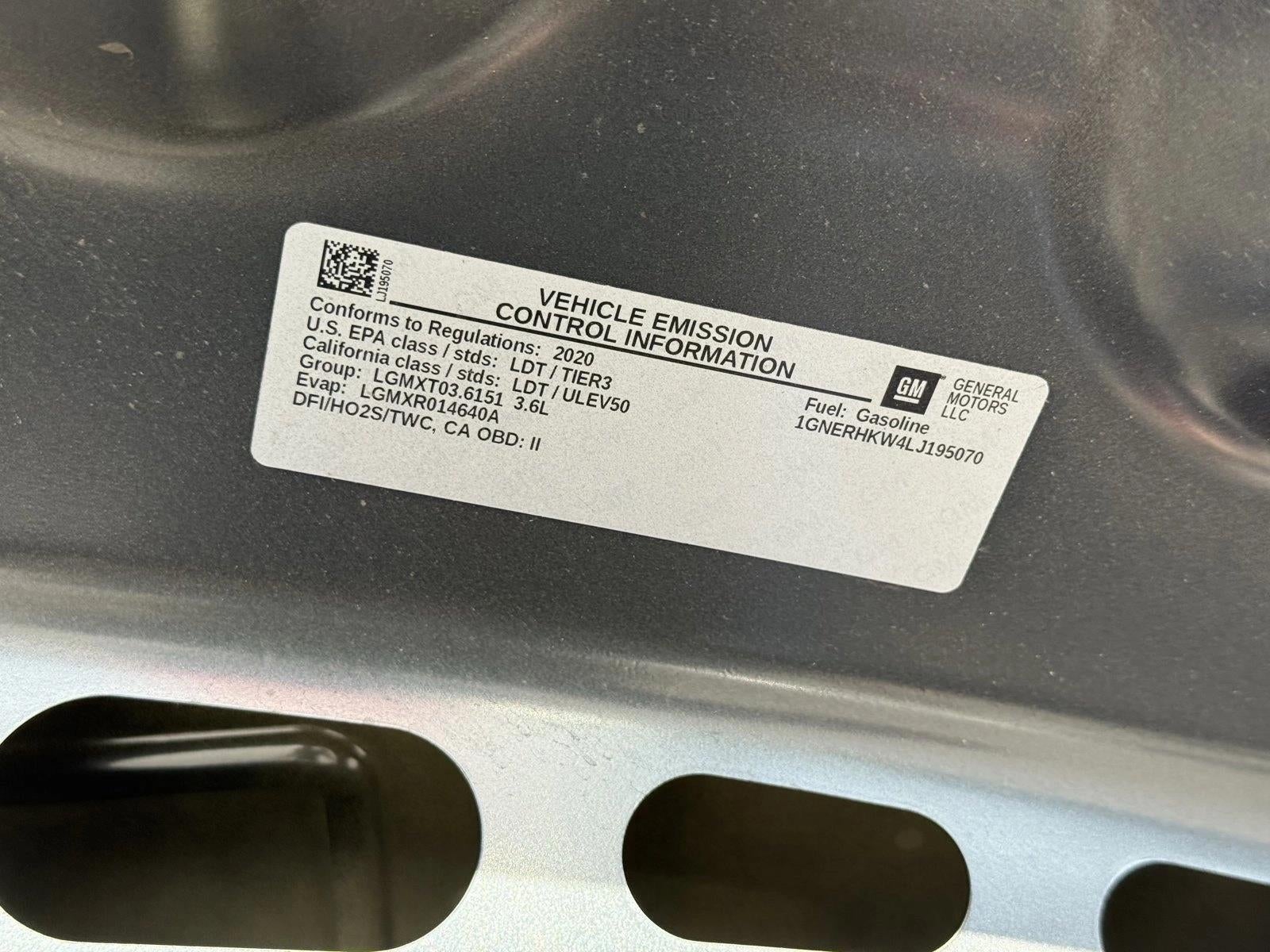 2020 Chevrolet Traverse FWD 3LT