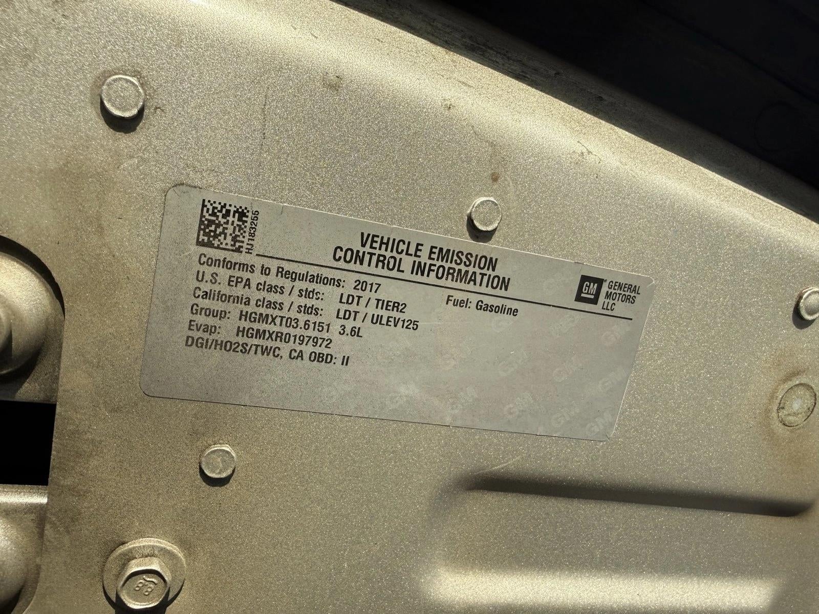 2017 Chevrolet Traverse FWD 2LT