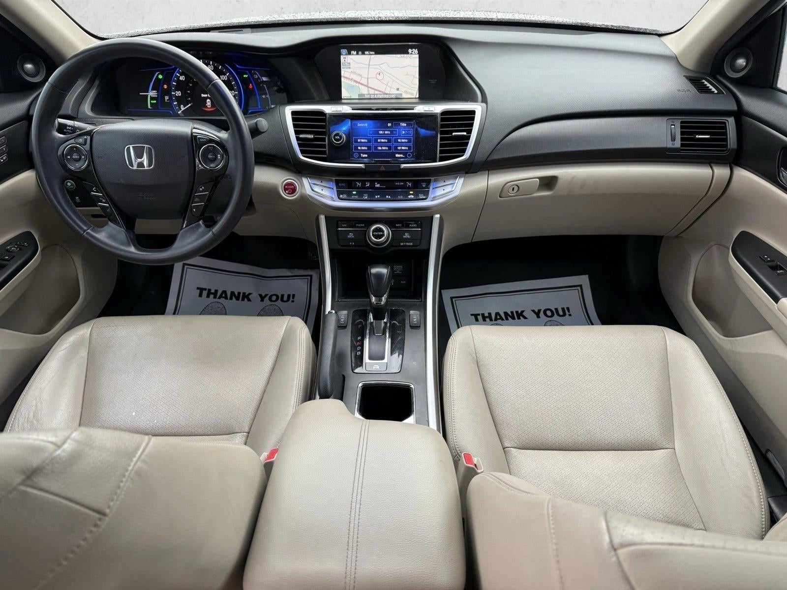 2015 Honda Accord Hybrid Touring CVT Sedan
