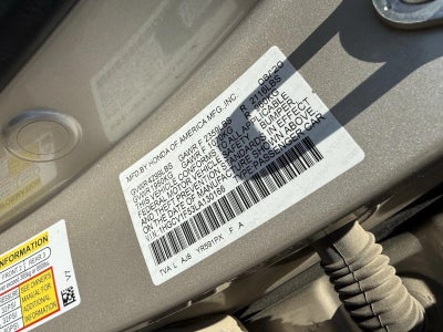 2020 Honda Accord Sedan EX-L 1.5T CVT