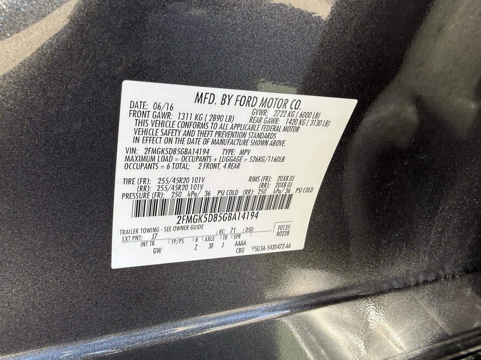 2016 Ford Flex 4dr Limited FWD