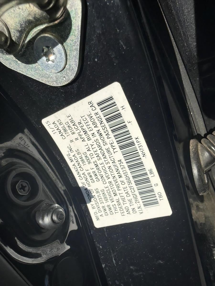 2016 Honda Civic Sedan LX CVT
