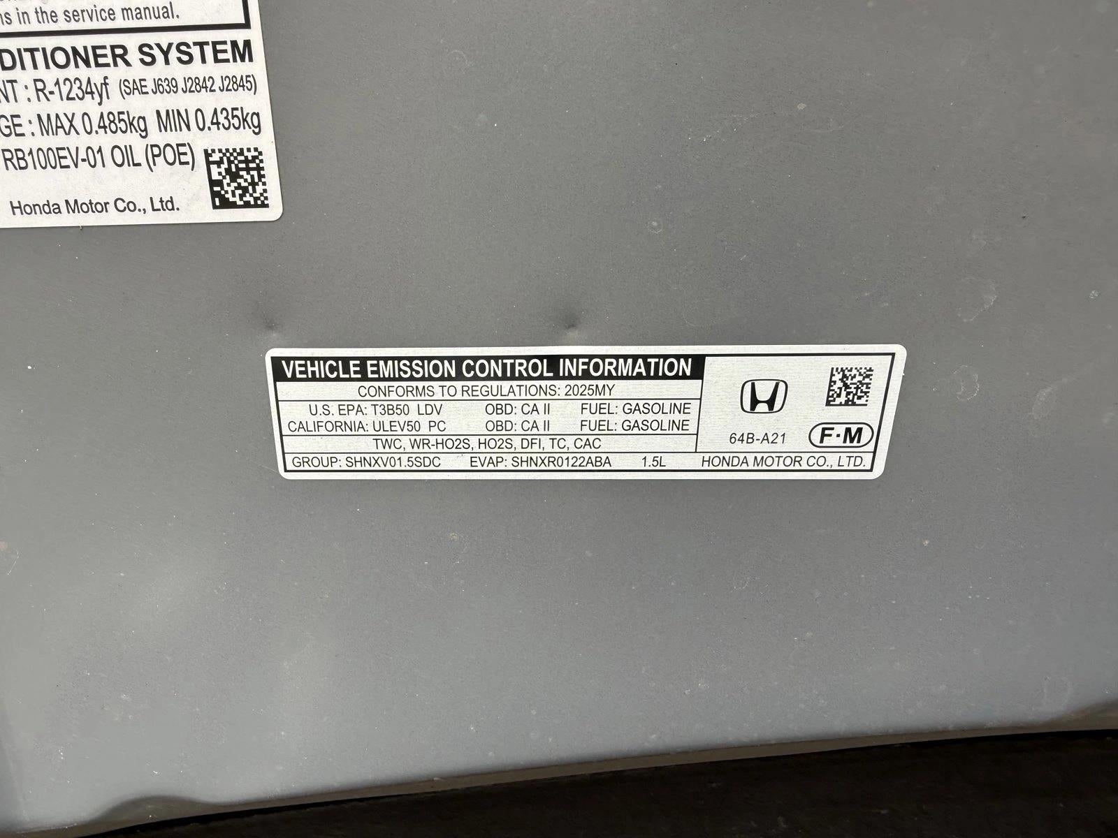 2025 Honda Civic Si Si Manual Sedan w/Summer Tires