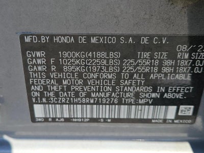 2024 Honda HR-V Sport 2WD CVT