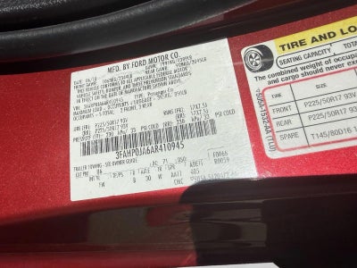 2010 Ford Fusion 4dr Sdn SEL FWD