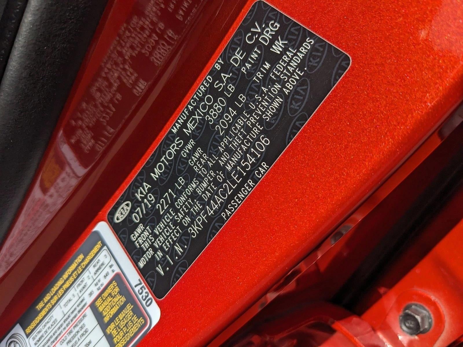 2020 Kia Forte GT Manual