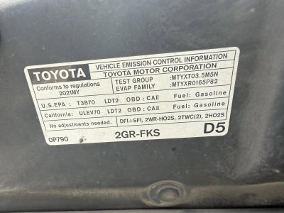 2021 Toyota Tacoma 4WD 4WD TRD Sport Double Cab 6' Bed V6 AT (Natl)